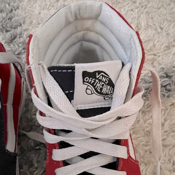 Off the Wall Vans Red White Blue - Picture 5 of 5